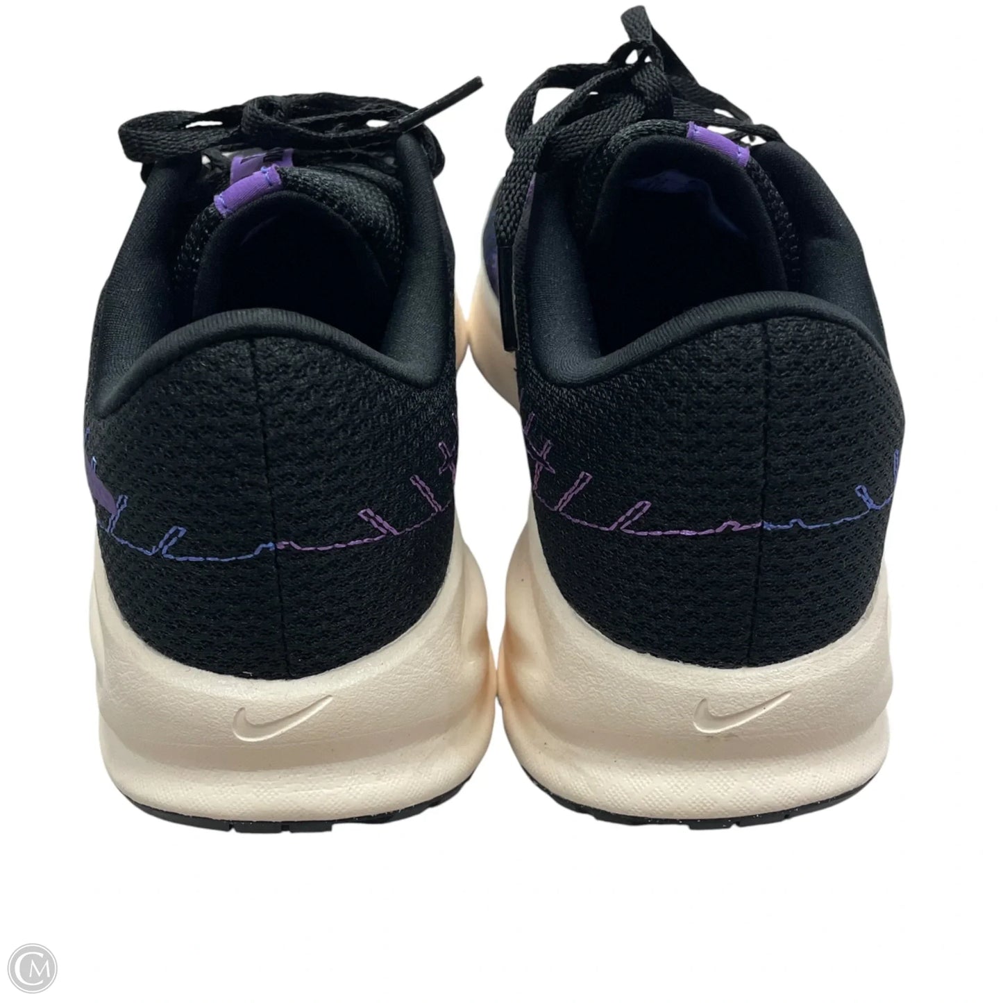 Shoes Athletic By Nike In Black & Purple, Size: 8