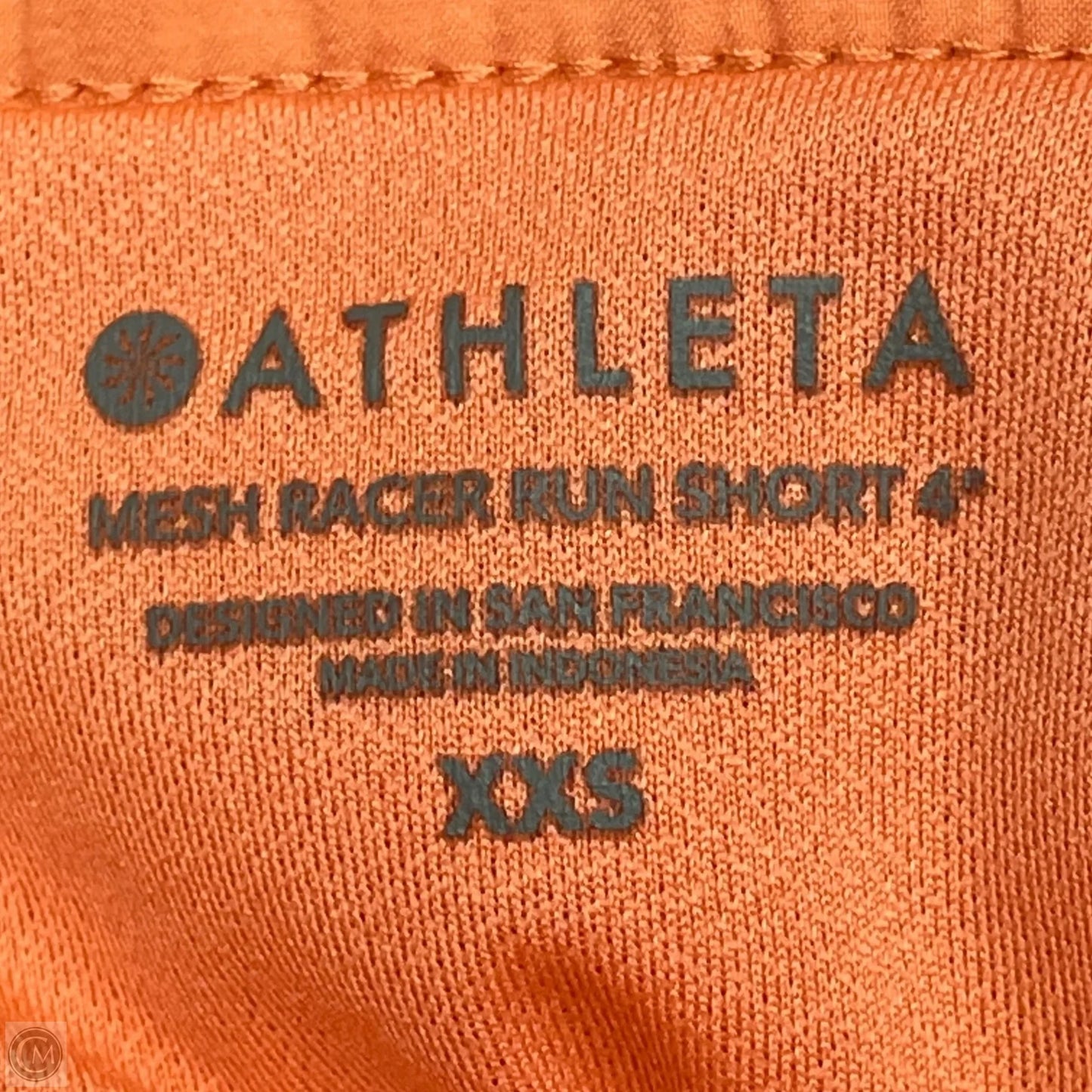 Athletic Shorts By Athleta In Coral, Size: Xxs