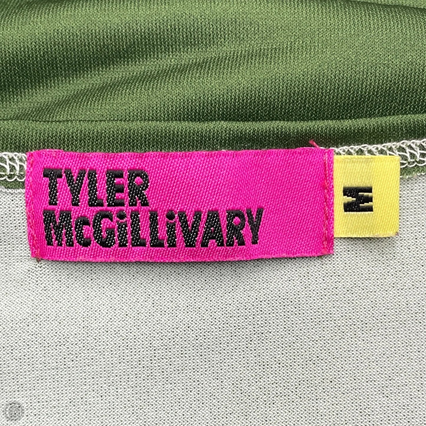 Top Sleeveless By Tyler McGillivary In Green, Size: M