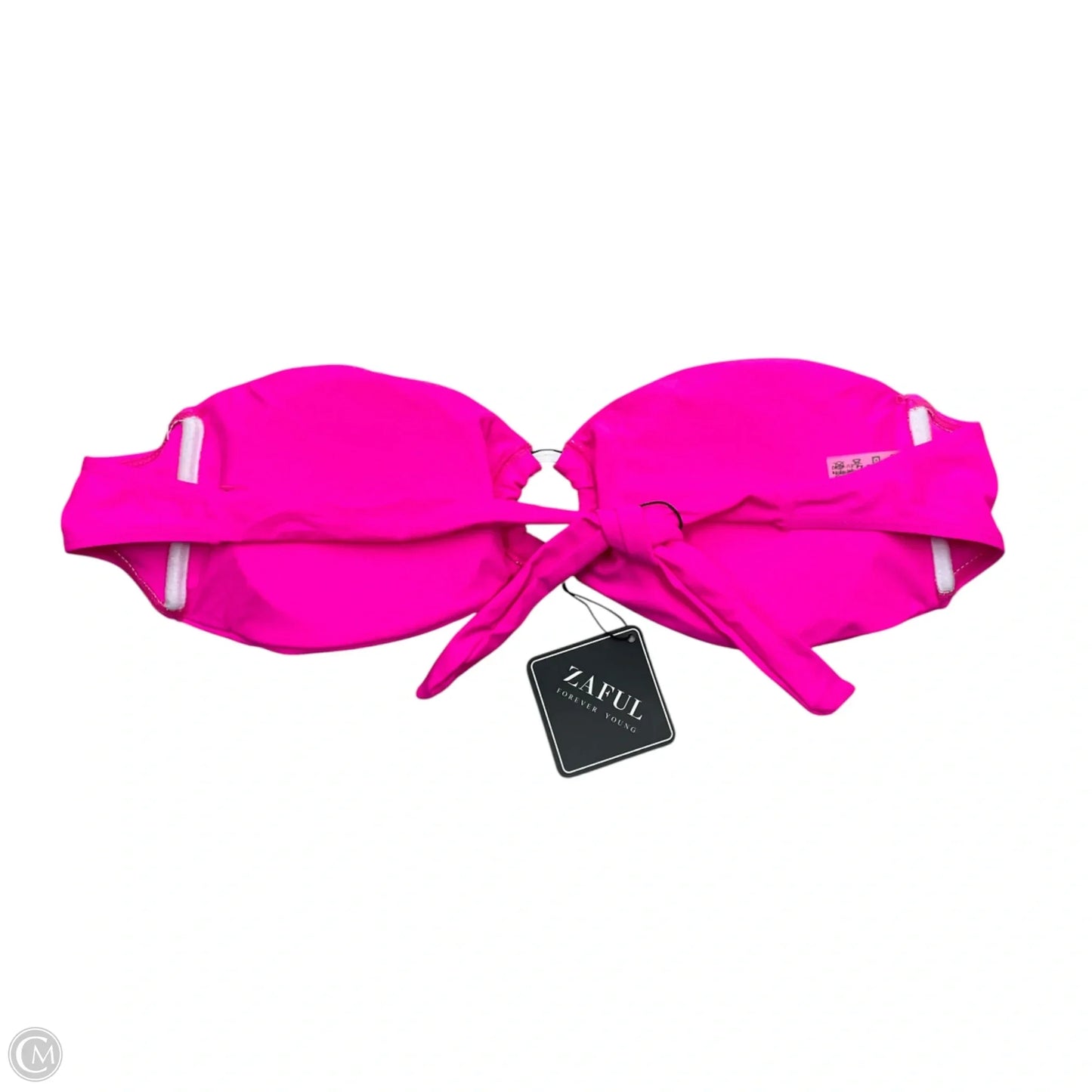 Swimsuit Top By Zaful In Pink, Size: L