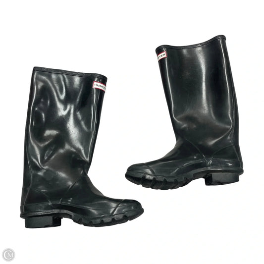 Boots Rain By Hunter In Black, Size: 6