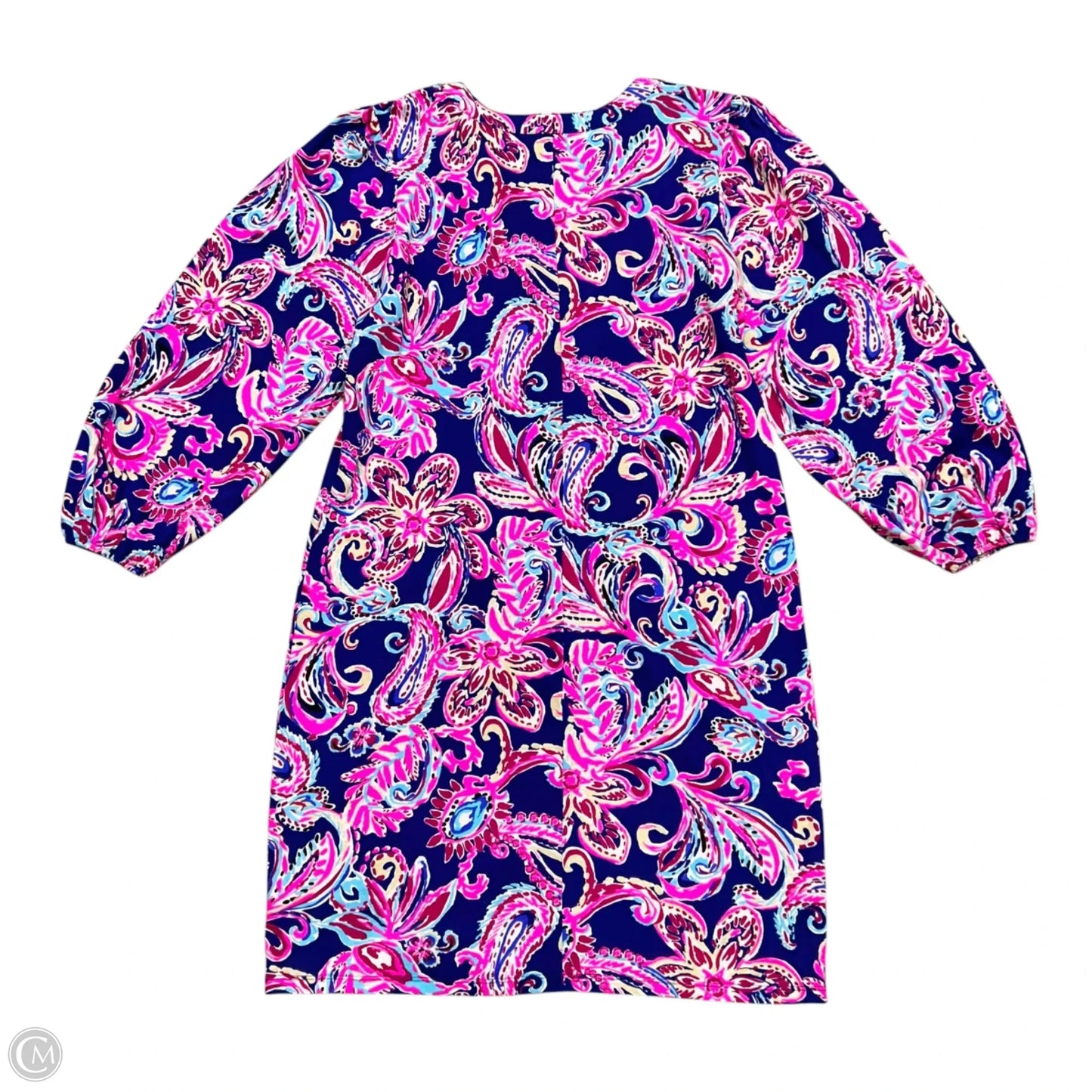 Dress Designer By Lilly Pulitzer In Blue & Pink, Size: L