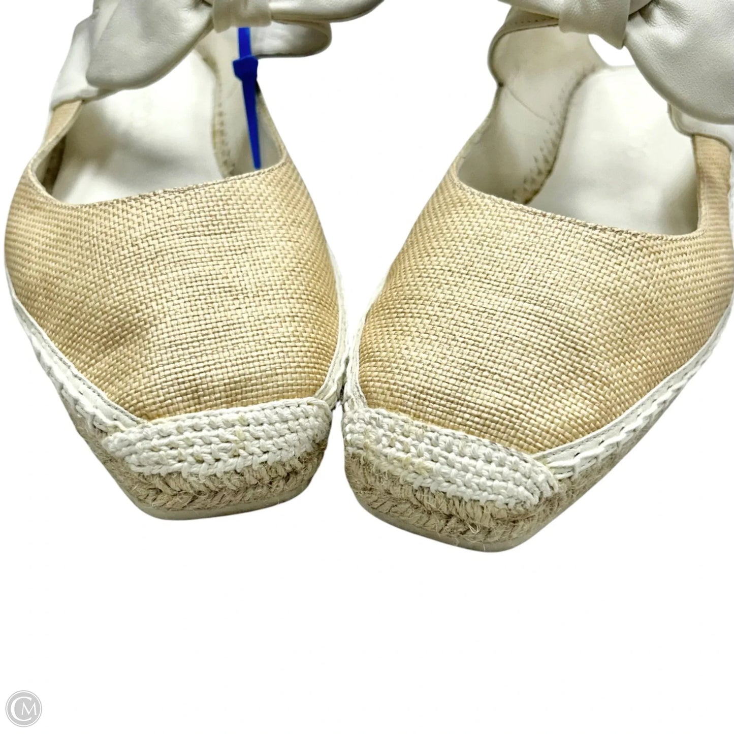 Shoes Luxury Designer By Jimmy Choo In Cream, Size: 9