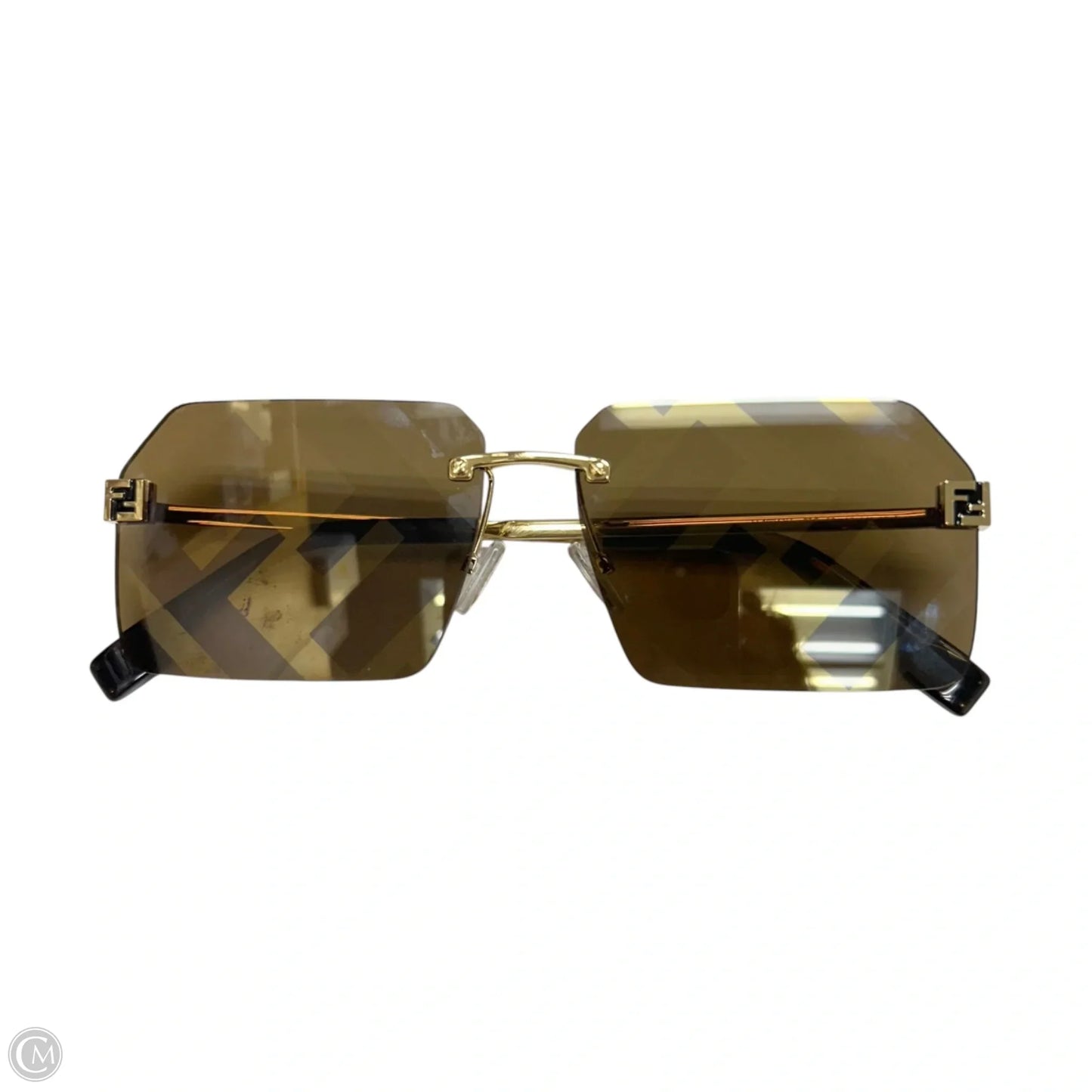 Sunglasses Luxury Designer By Fendi