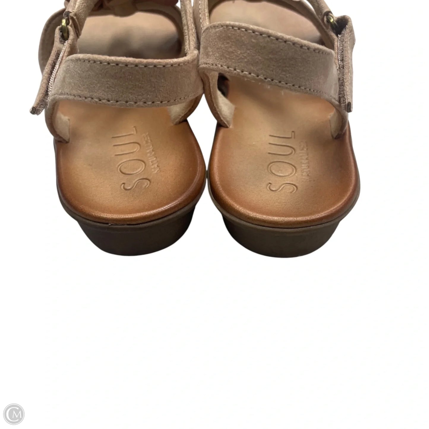 Sandals Flats By Naturalizer In Brown, Size: 9.5