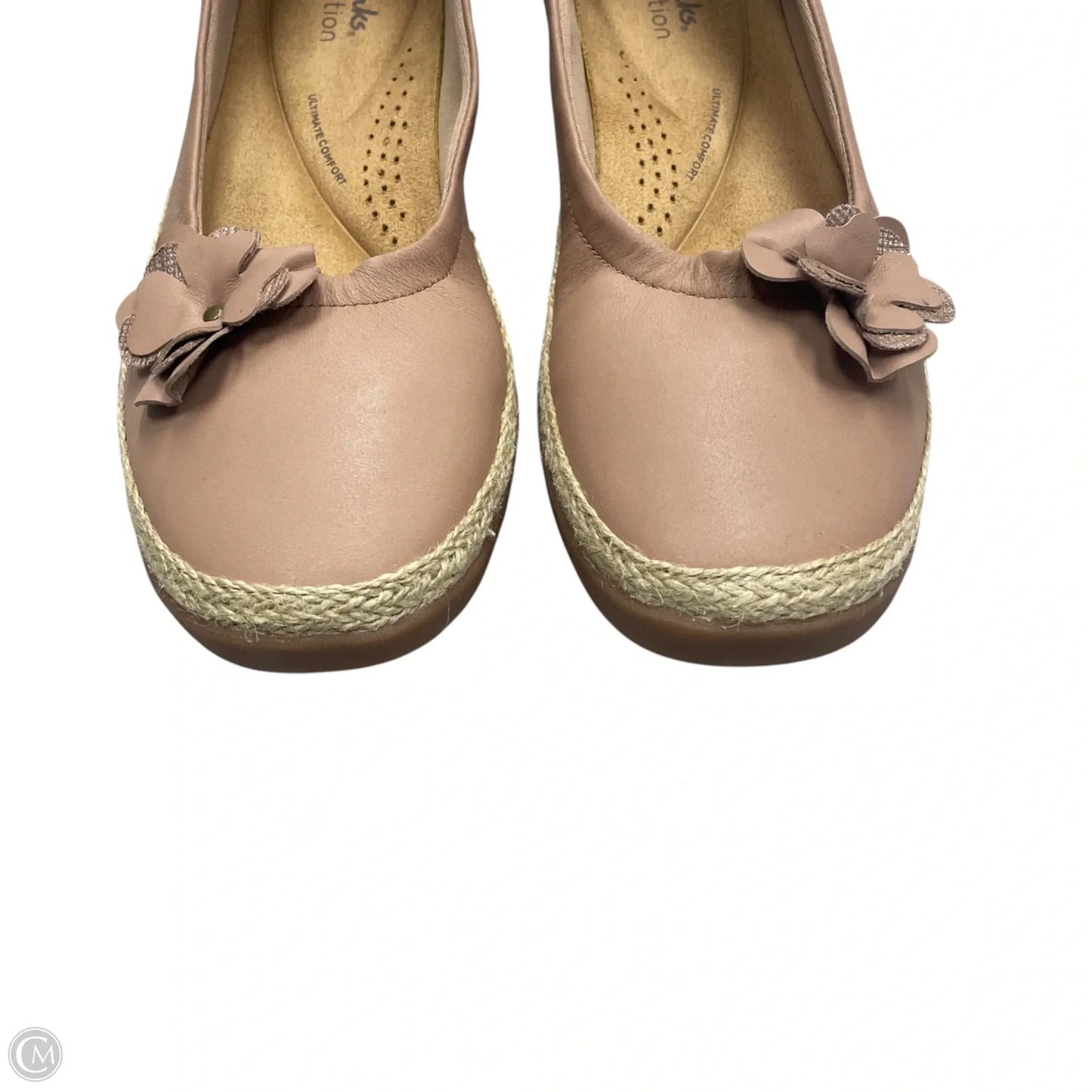 Shoes Flats By Clarks In Pink, Size: 9.5