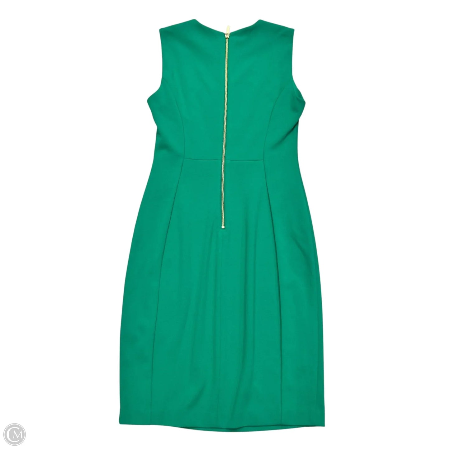 Dress Work By Calvin Klein In Green, Size: M
