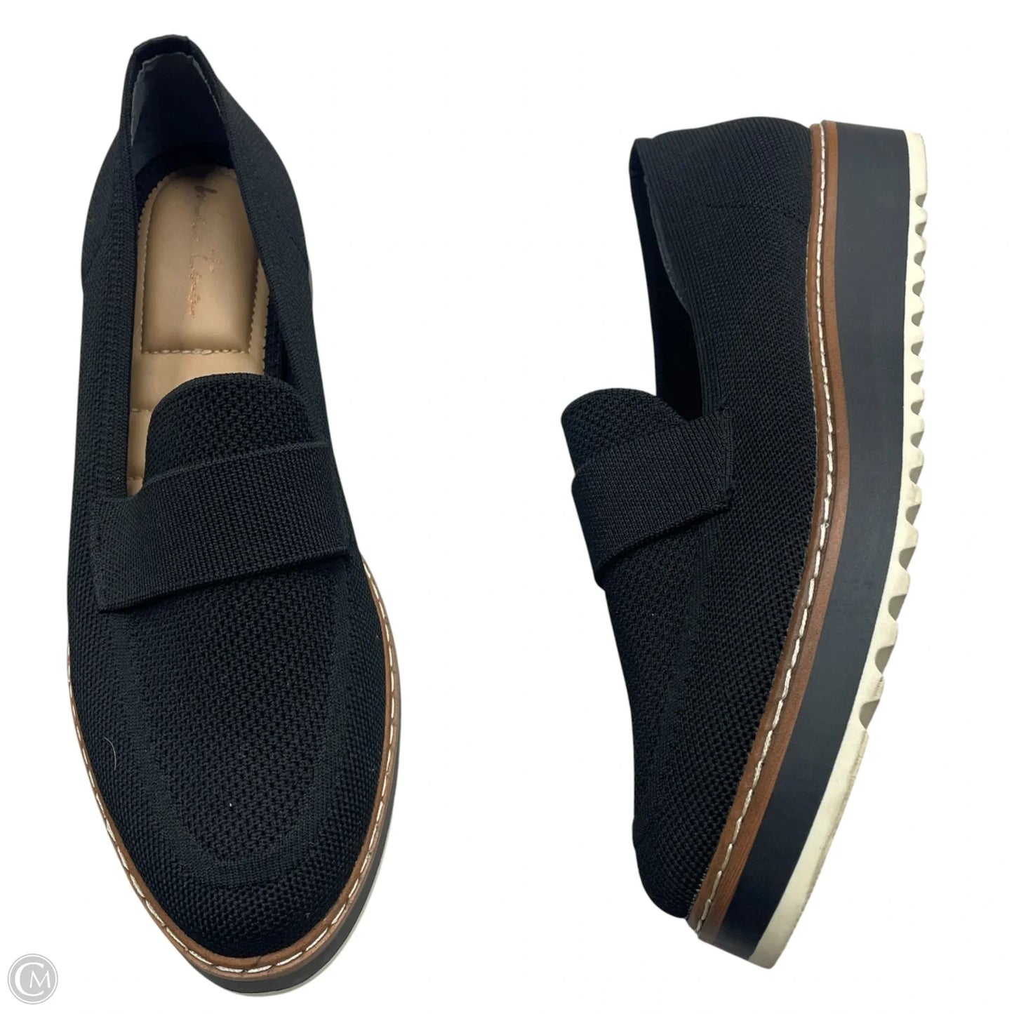 Shoes Flats By Me Too In Black & Brown, Size: 9