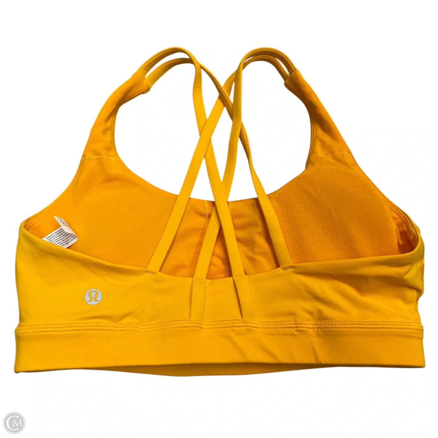 Athletic Bra By Lululemon In Orange, Size: M