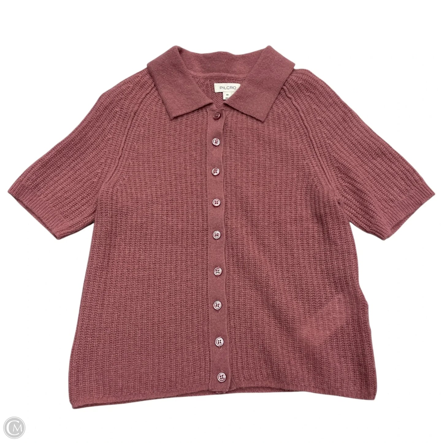 Top Short Sleeve By Pilcro In Mauve, Size: Xs