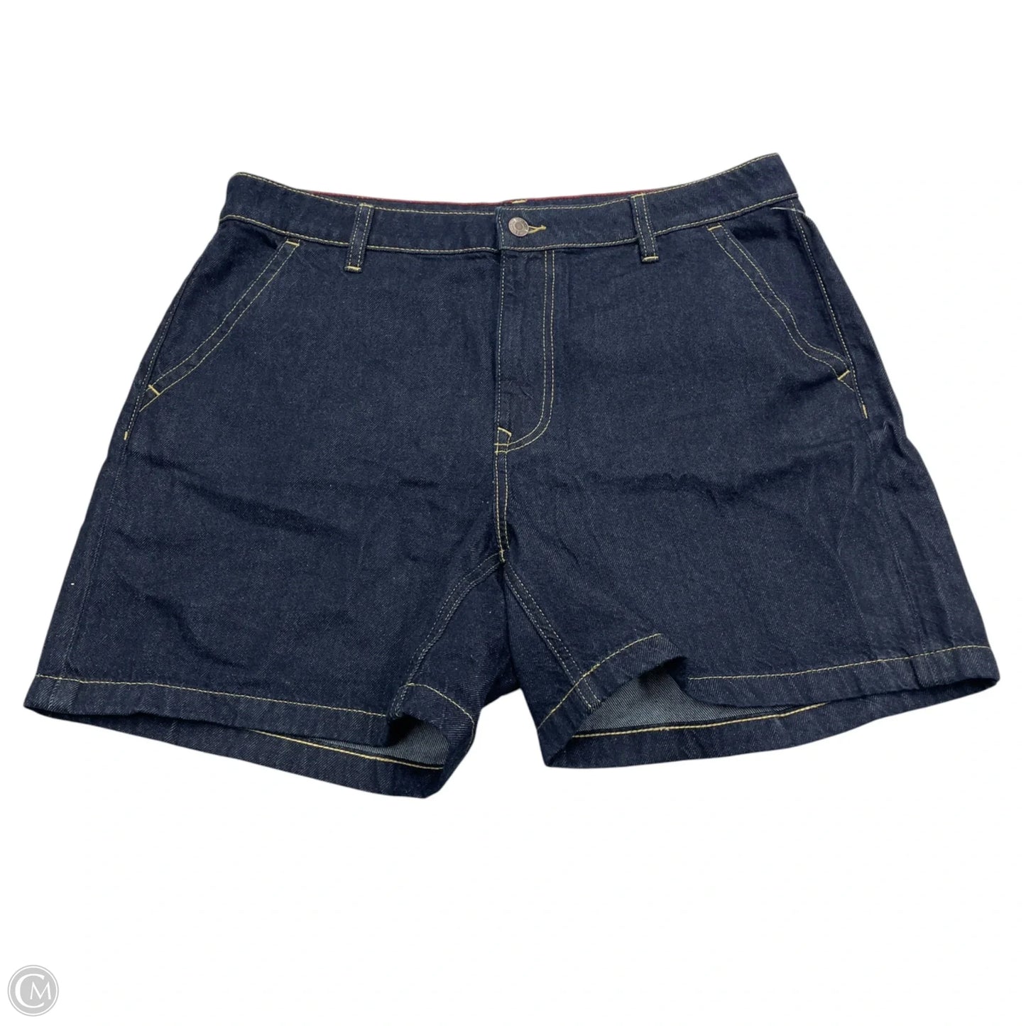Shorts By Tommy Hilfiger In Blue Denim, Size: 12