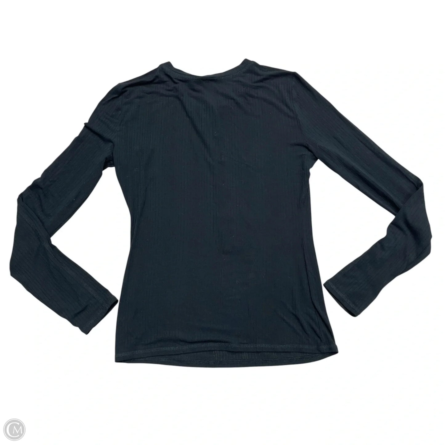 Top Long Sleeve By Anthropologie In Black, Size: Xxs