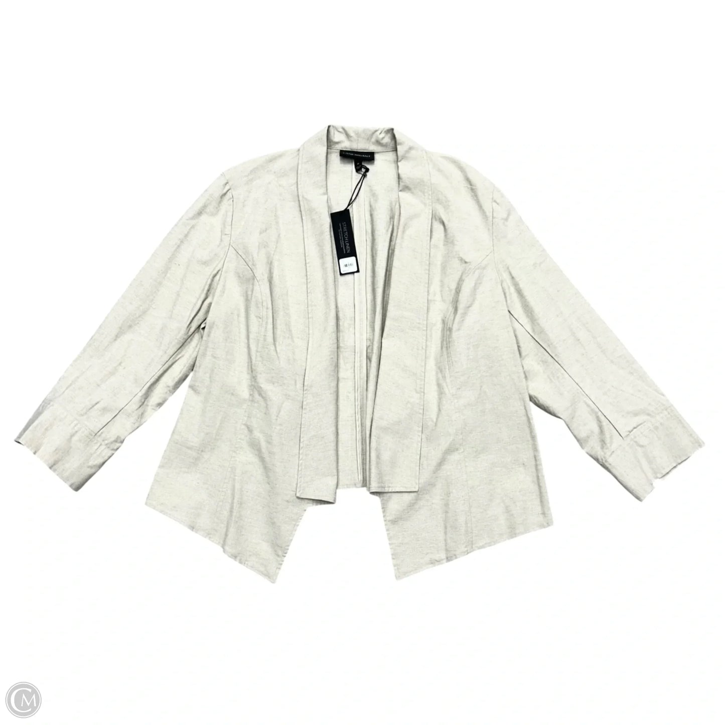 Blazer By Lane Bryant In Tan, Size: 2x
