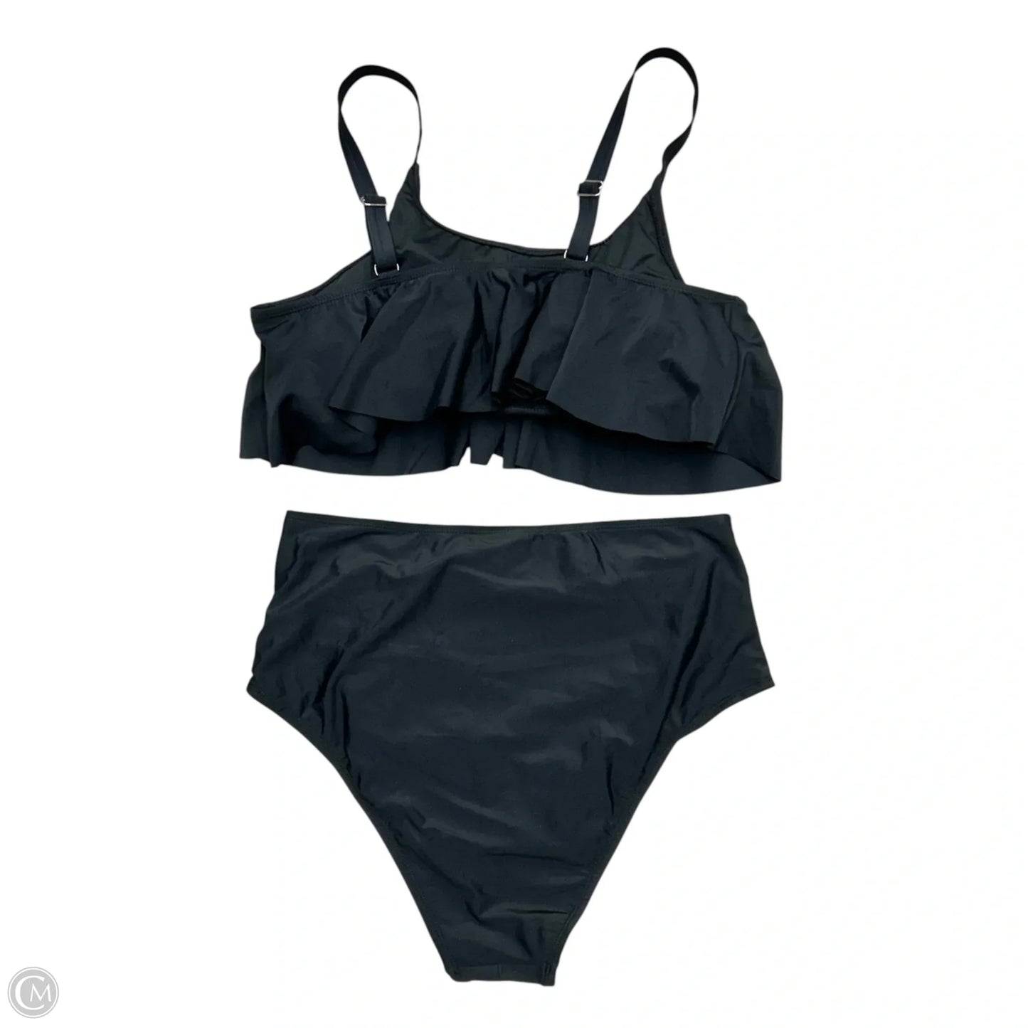 Swimsuit 2pc By Love My Curves In Black, Size: 2x