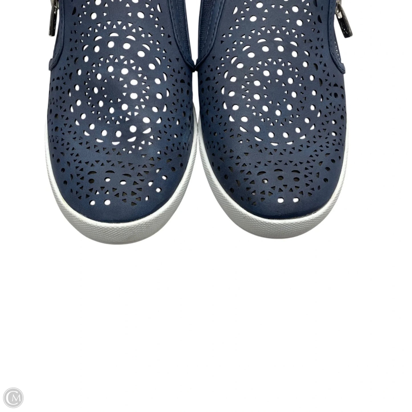 Shoes Flats By Anne Klein In Navy, Size: 10