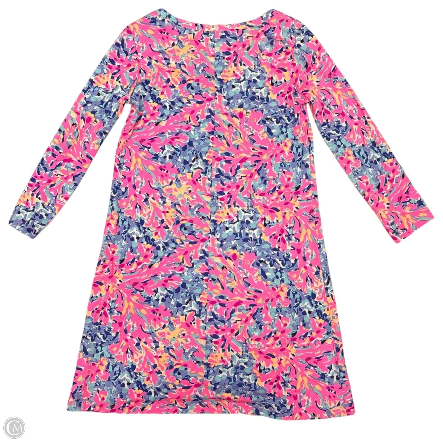 Dress Designer By Lilly Pulitzer In Pink & White, Size: Xs