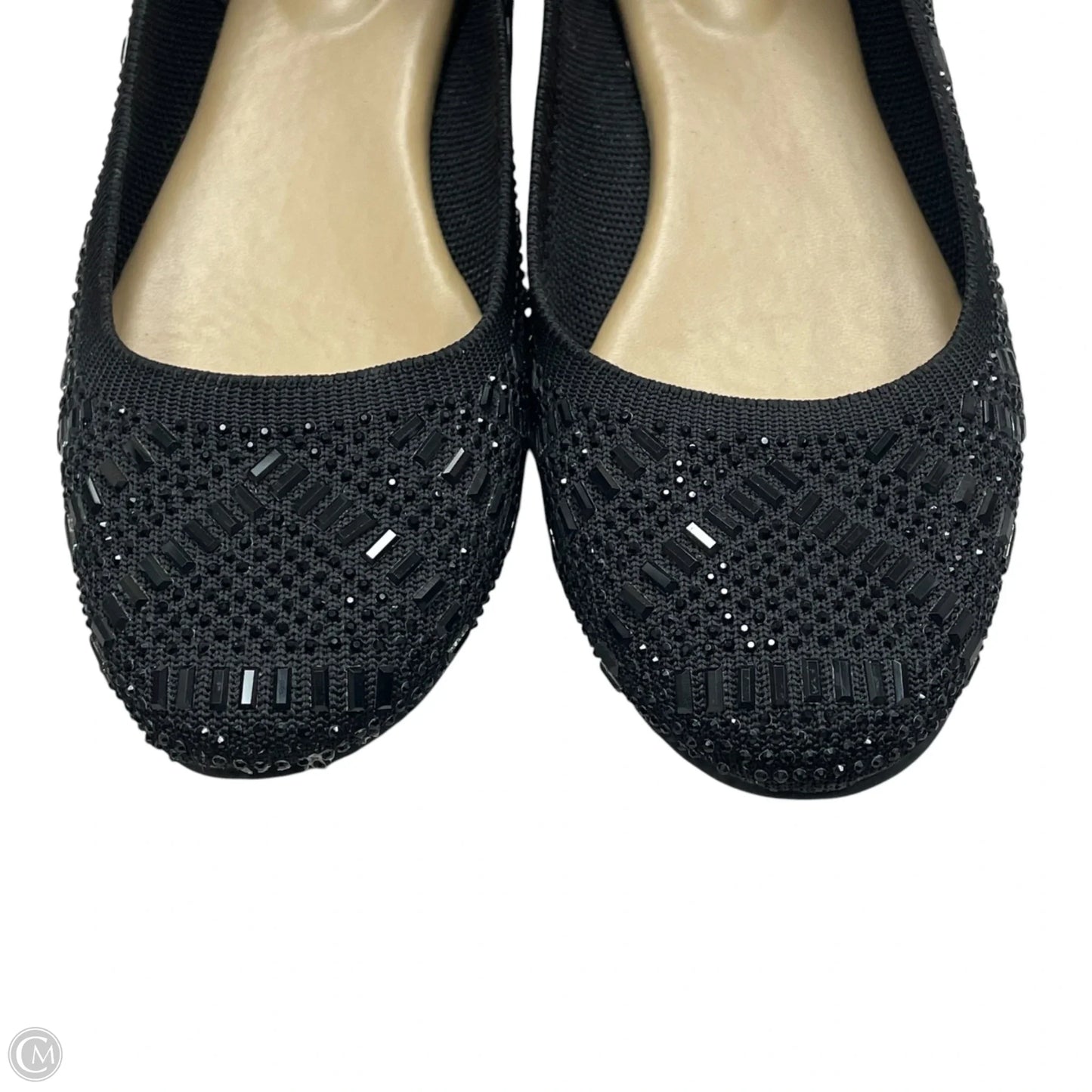 Shoes Flats By Thalia Sodi In Black, Size: 7