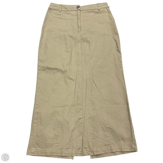 Skirt Maxi By Self Contrast In Brown, Size: S