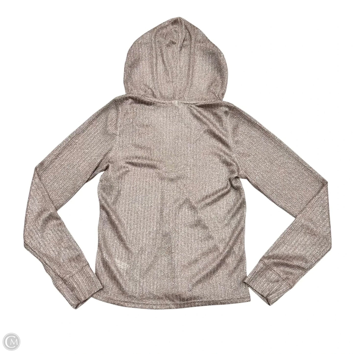 Top Long Sleeve By Daily Practice By Anthropologie In Bronze, Size: M