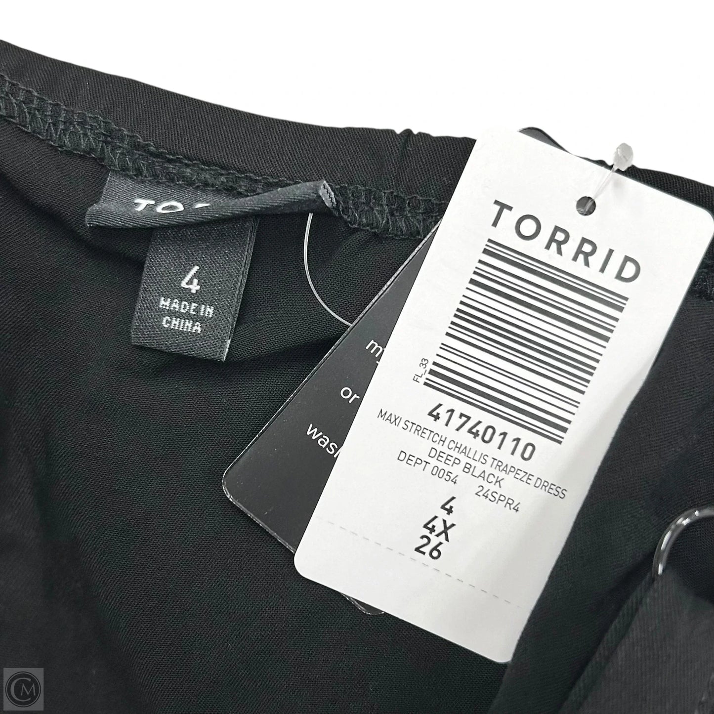Dress Casual Maxi By Torrid In Black, Size: 4x