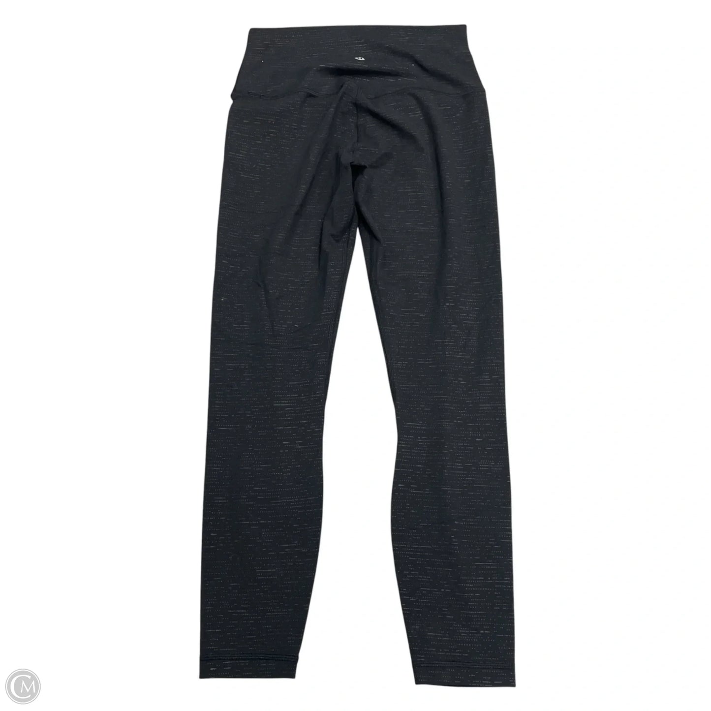 Athletic Leggings By Lululemon In Black & Grey, Size: S