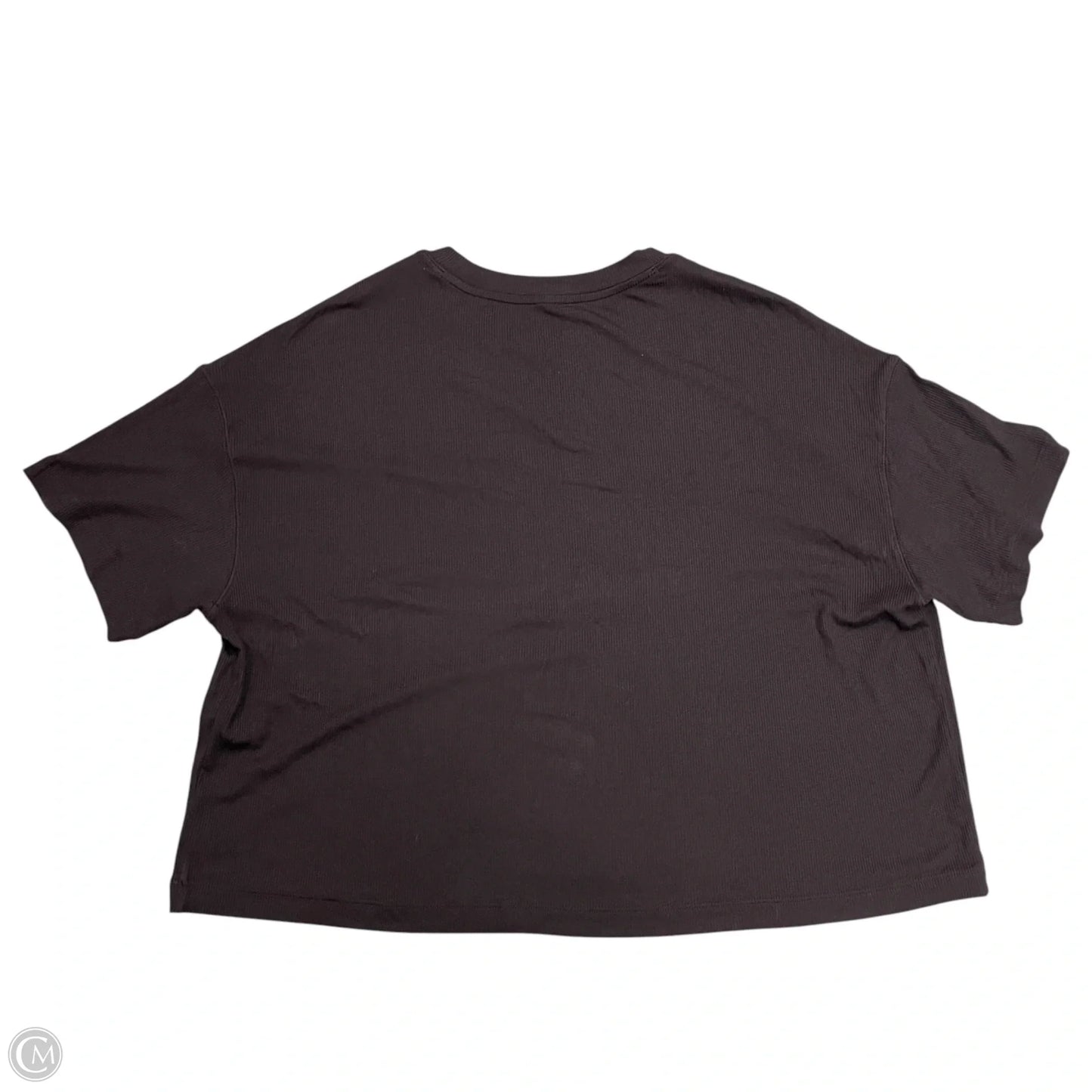 Athletic Top Short Sleeve By Vuori In Maroon, Size: S