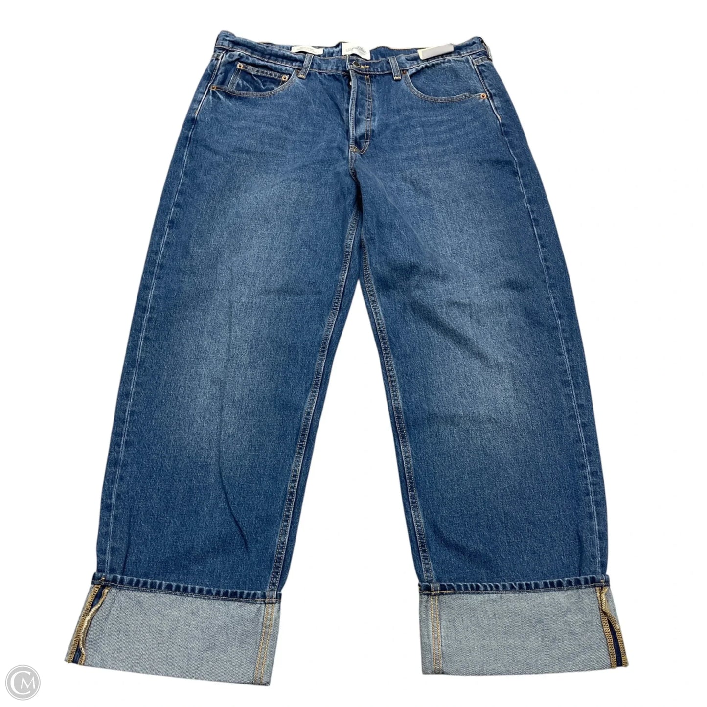 Jeans Wide Leg By Universal Thread In Blue Denim, Size: 14