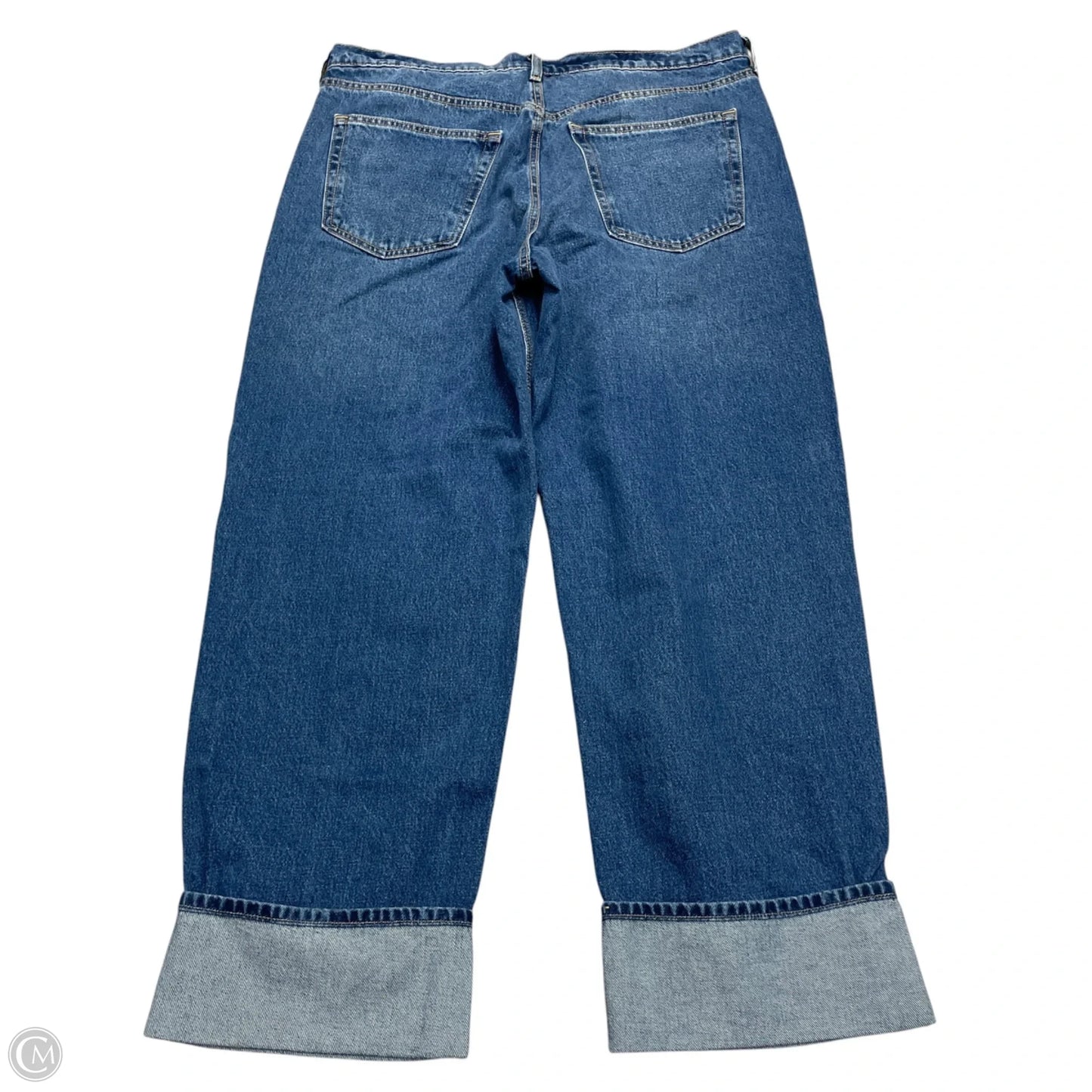 Jeans Wide Leg By Universal Thread In Blue Denim, Size: 14