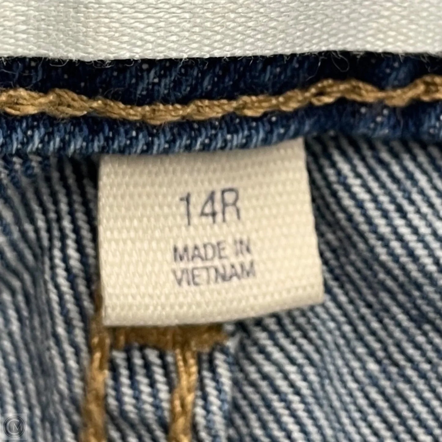Jeans Wide Leg By Universal Thread In Blue Denim, Size: 14