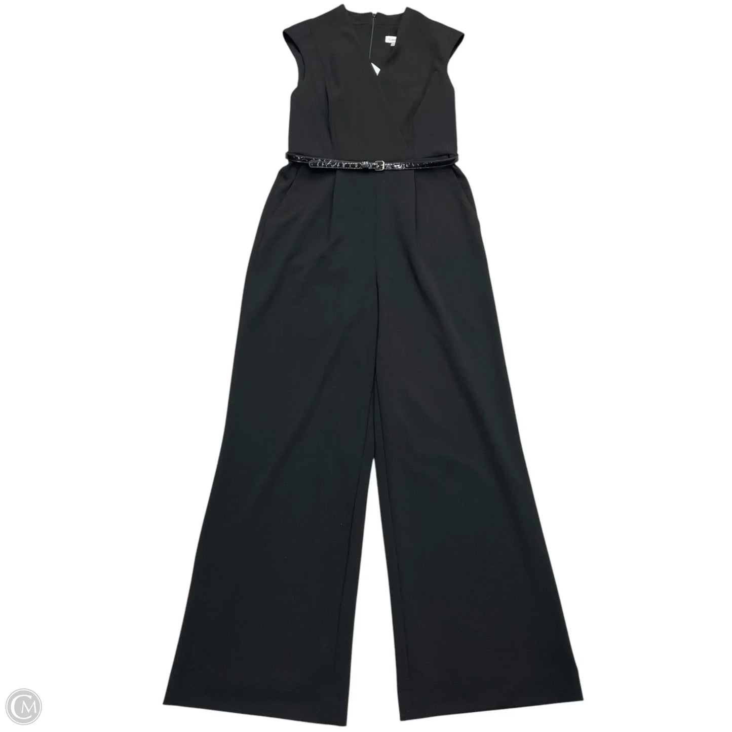 Jumpsuit By Calvin Klein In Black, Size: M
