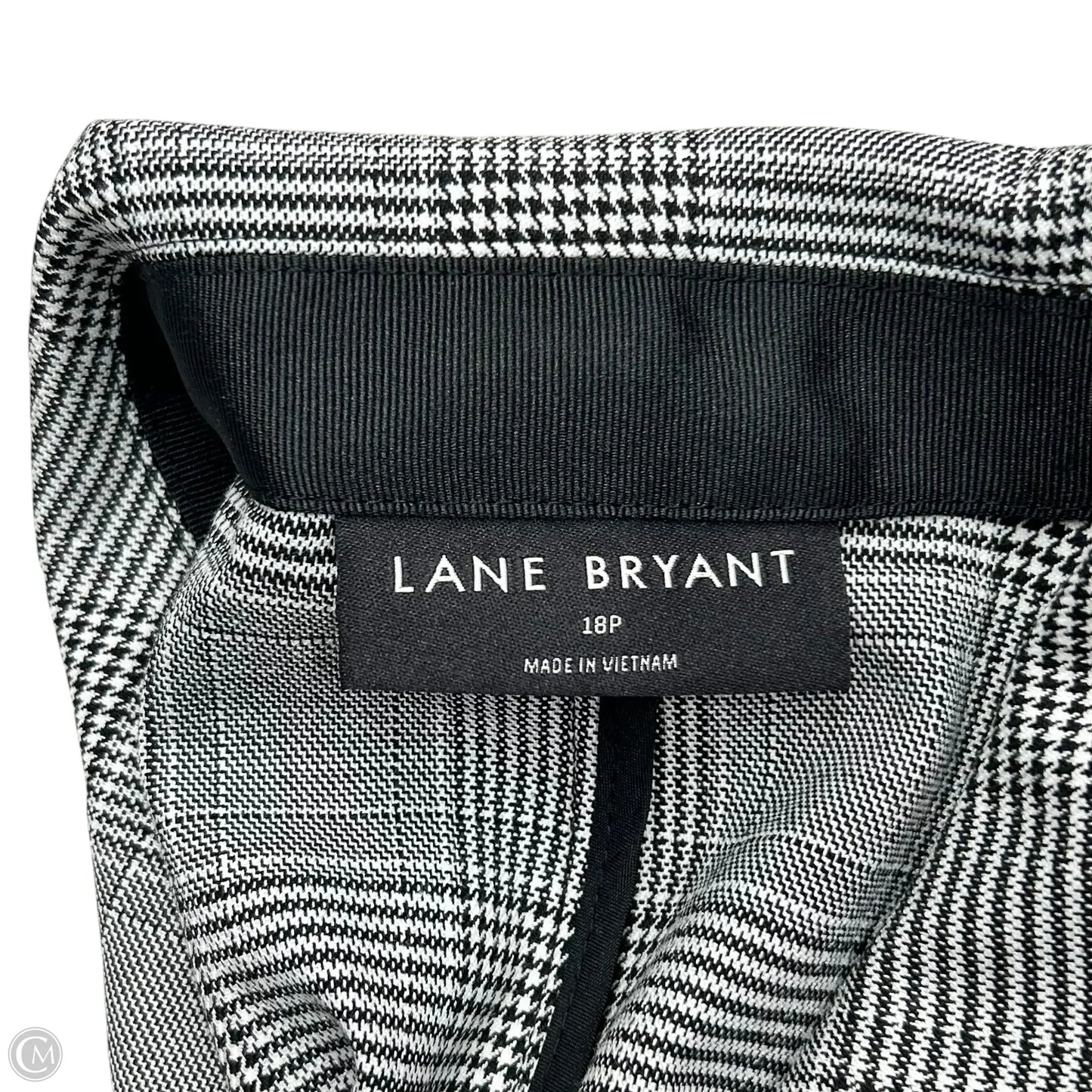 Blazer By Lane Bryant In Black & White, Size: 1Xp