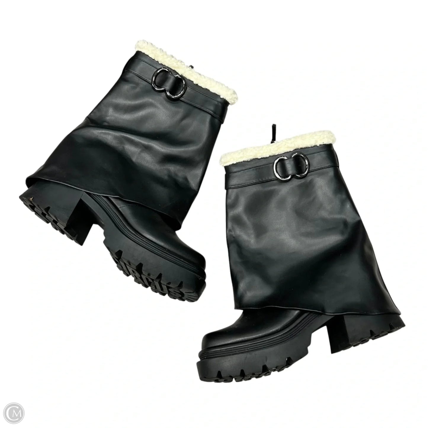 Boots Mid-calf Heels By Circus By Sam Edelman In Black, Size: 8