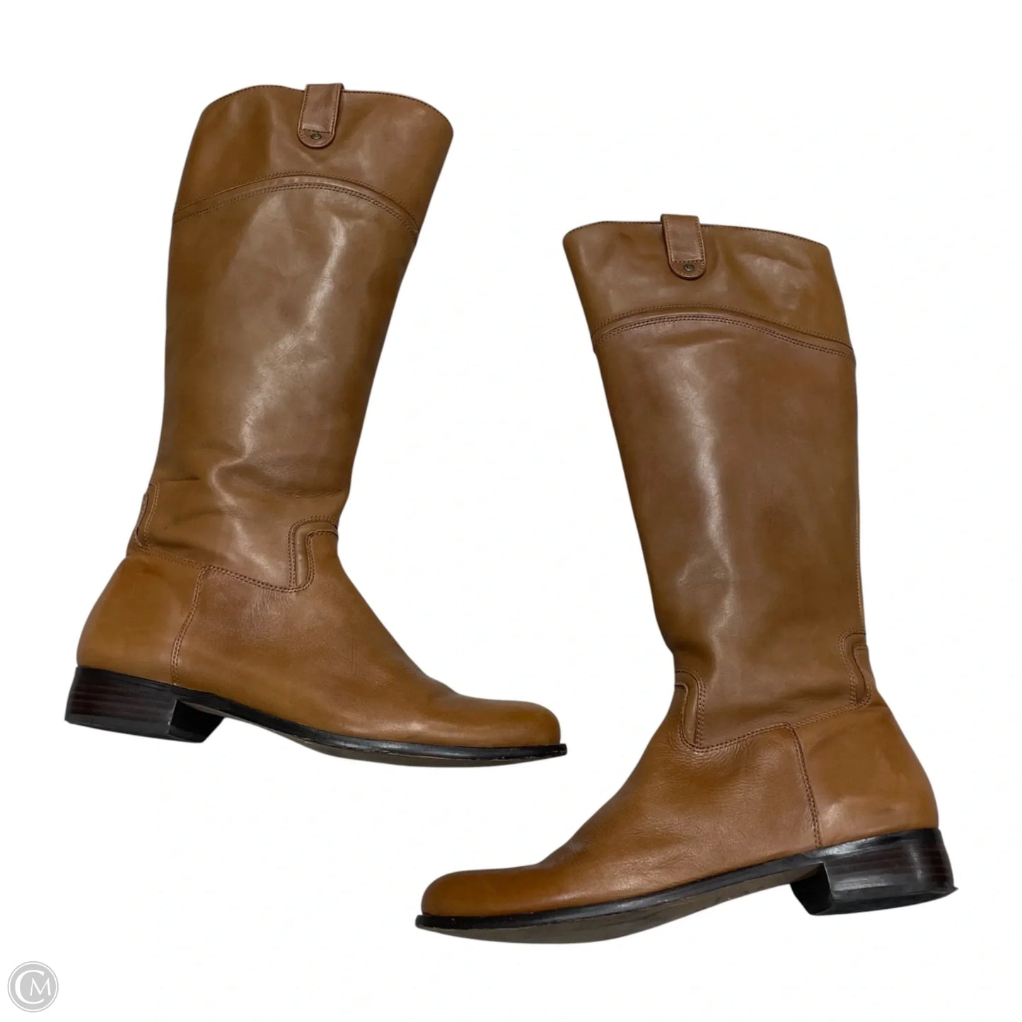 Boots Leather By Corso Como In Brown, Size: 11