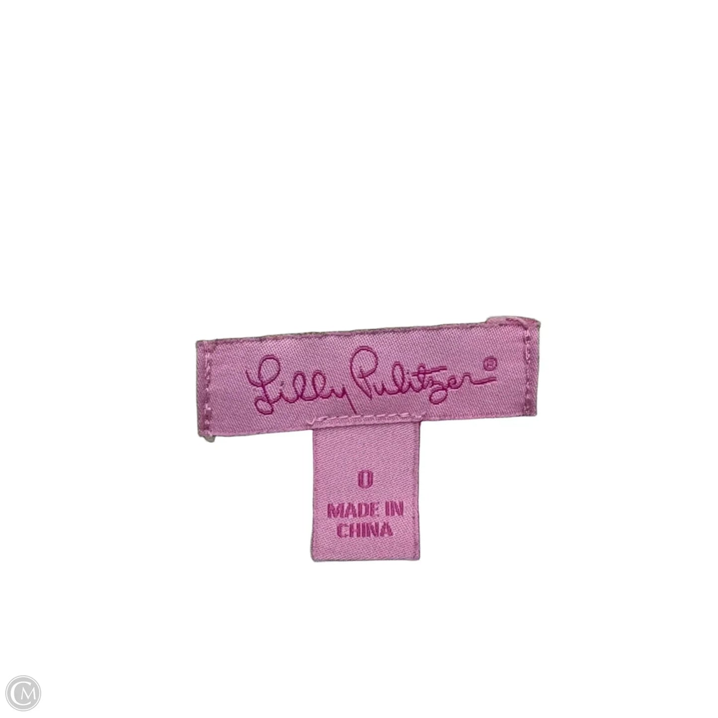 Skirt Designer By Lilly Pulitzer In Green & Pink, Size: 0