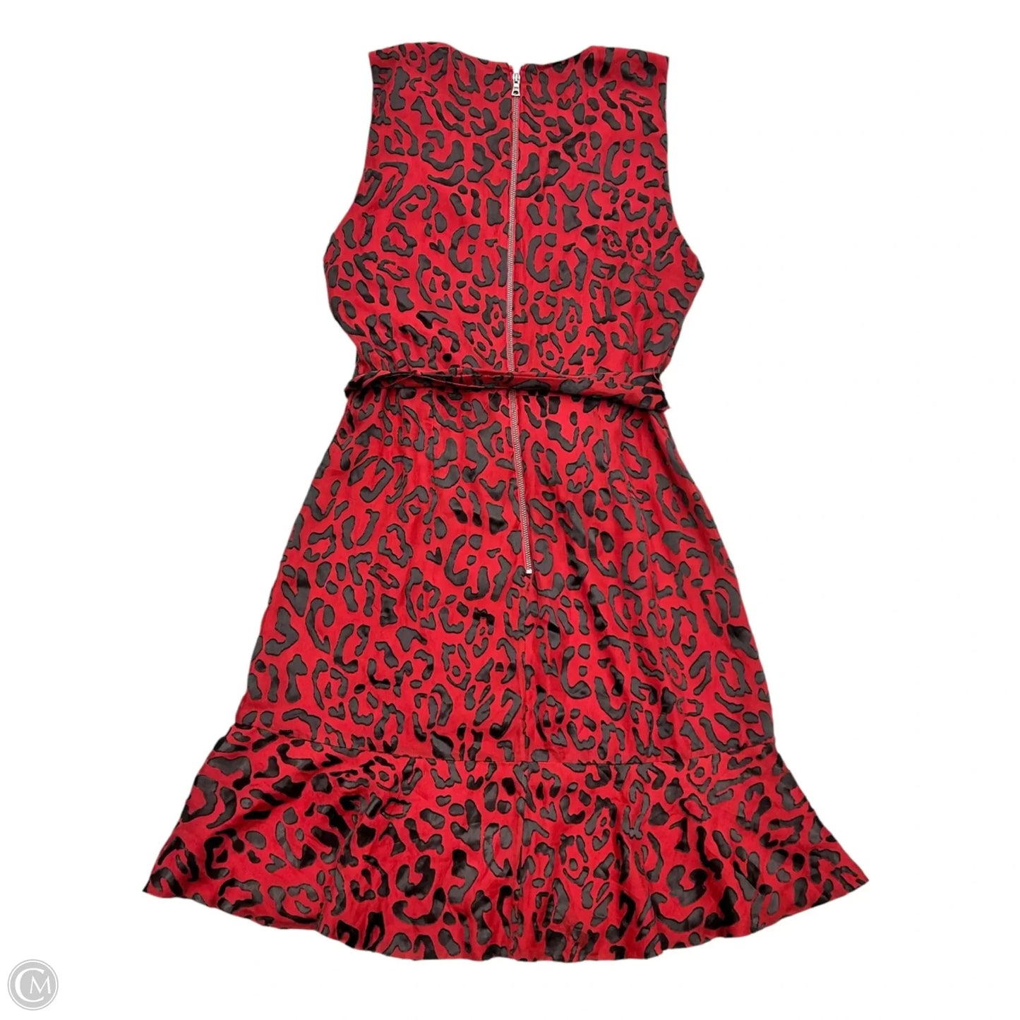 Dress Designer By Alice + Olivia In Black & Red, Size: S
