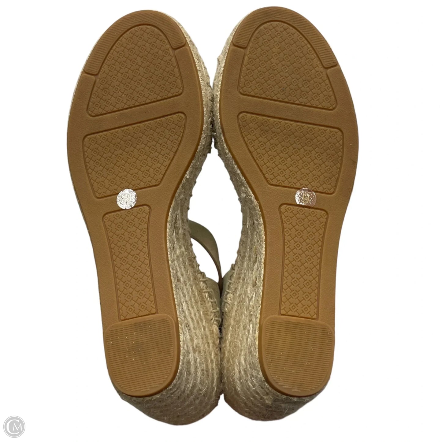 Sandals Designer By Tory Burch In Cream, Size: 9