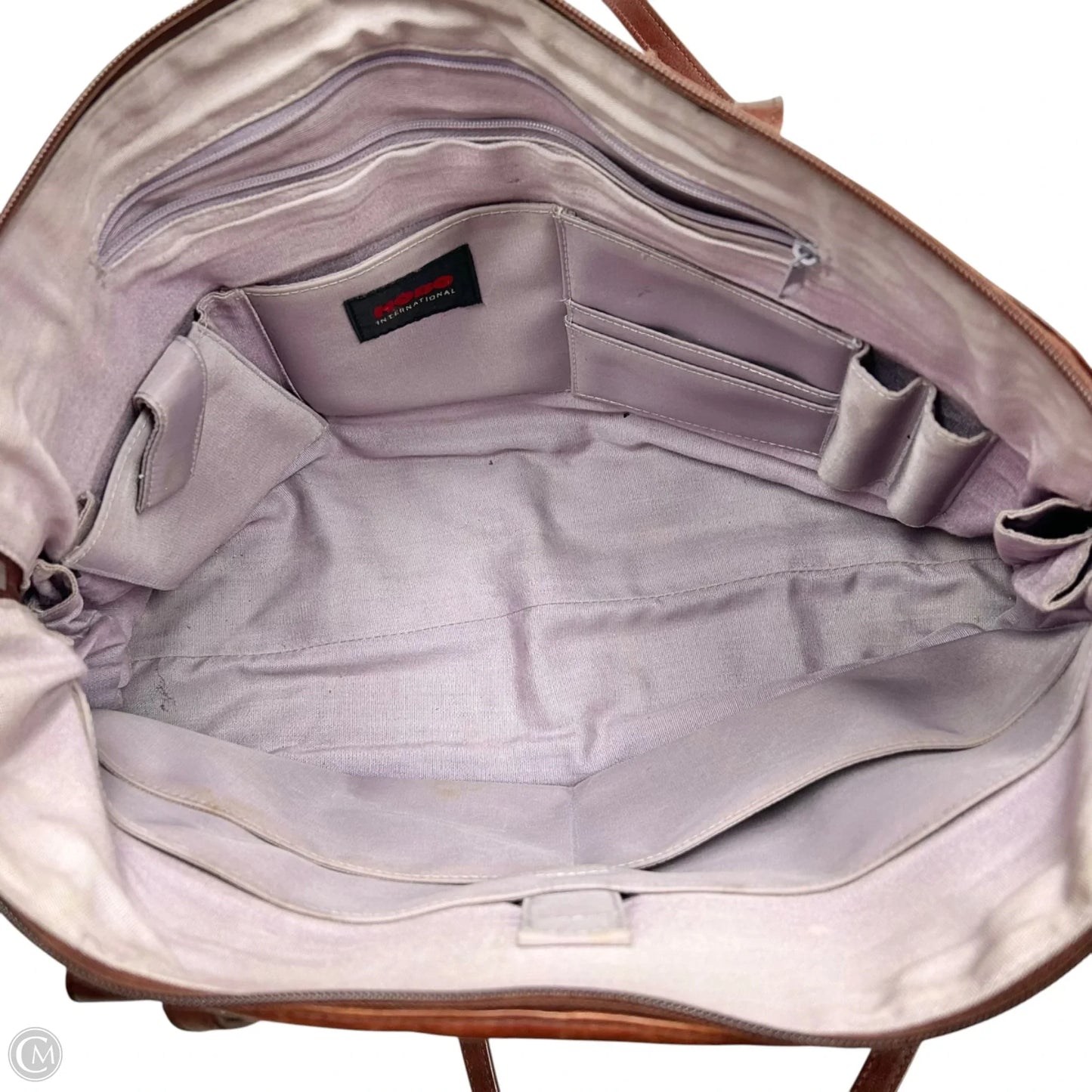 Handbag Leather By Hobo Intl, Size: Large