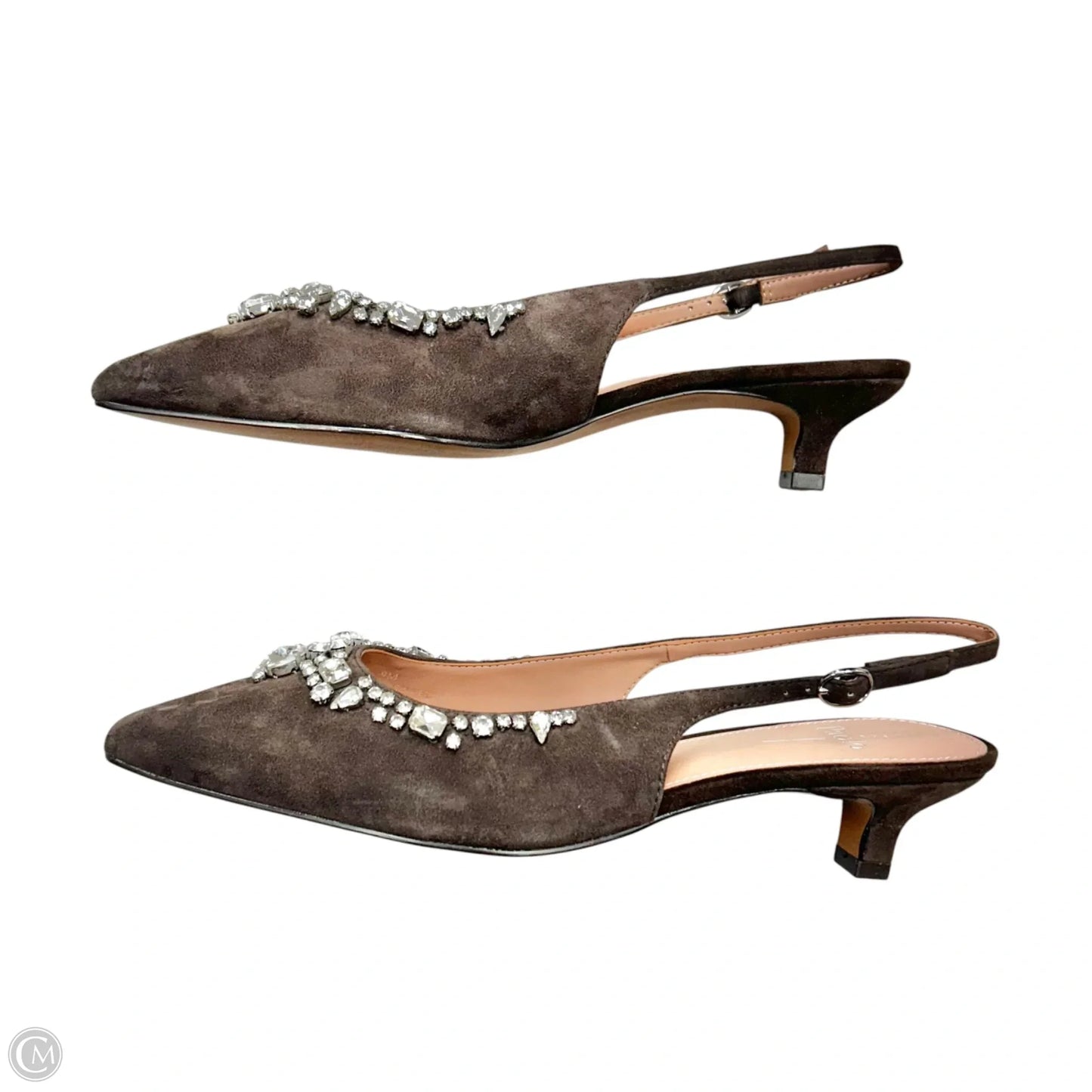 Shoes Heels Kitten By Linea Paolo In Brown, Size: 9