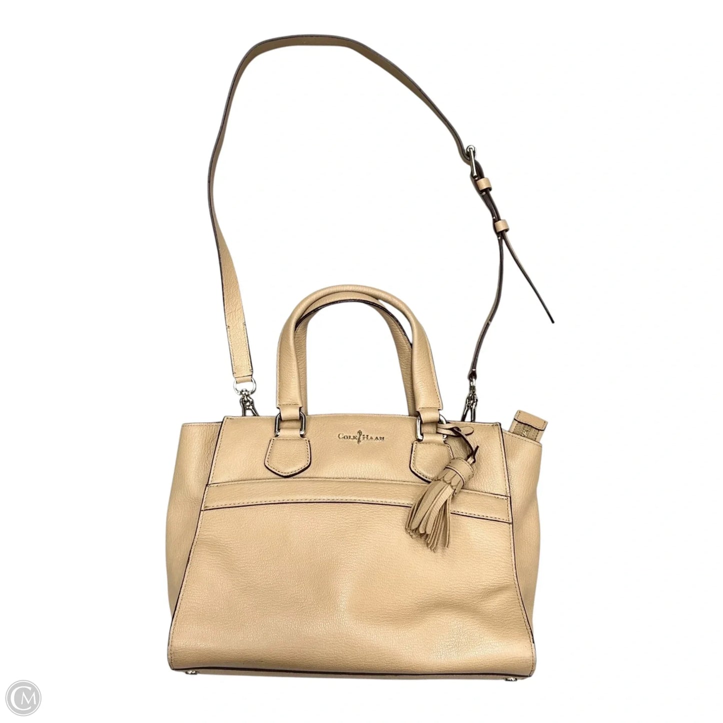 Handbag Leather By Cole-haan, Size: Medium