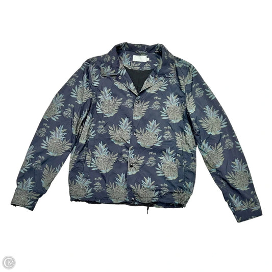 Jacket Other By Vince In Blue & Green, Size: M