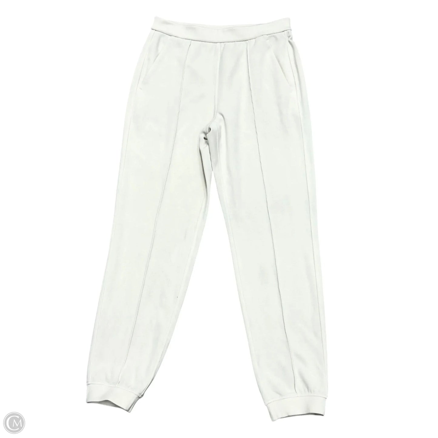 Athletic Pants By Lululemon In Cream, Size: M