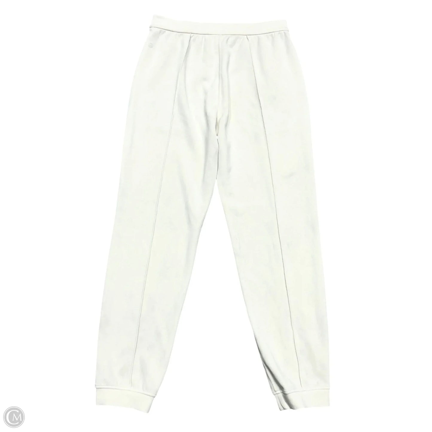 Athletic Pants By Lululemon In Cream, Size: M