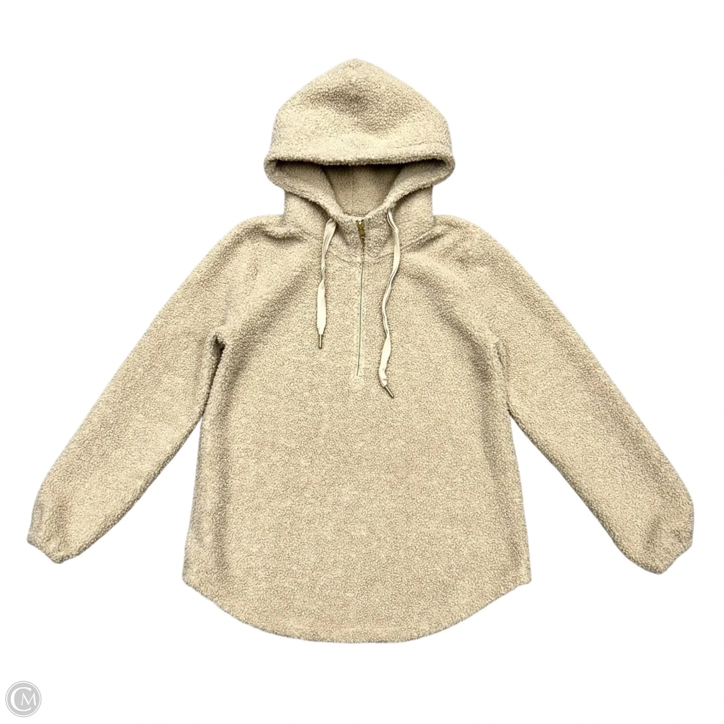 Jacket Faux Fur & Sherpa By Loft In Tan, Size: M