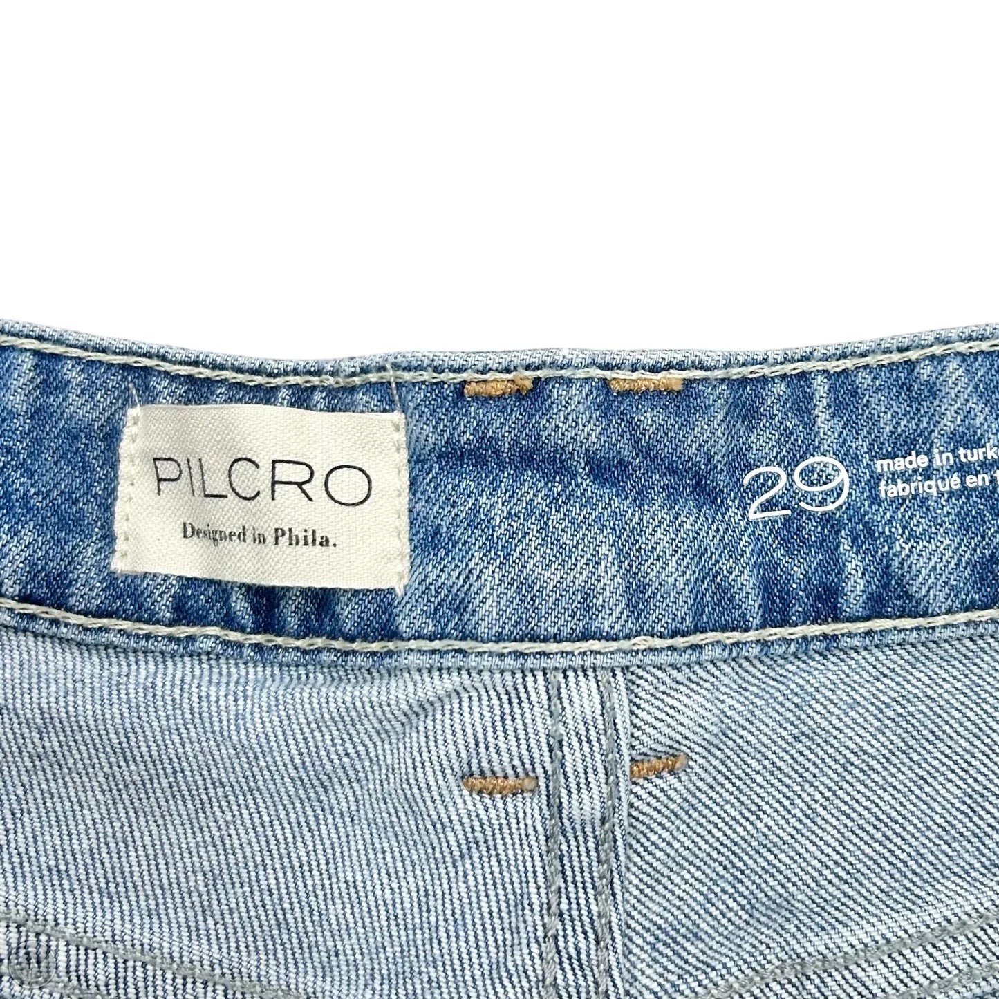 Jeans Wide Leg By Pilcro In Blue Denim, Size: 8