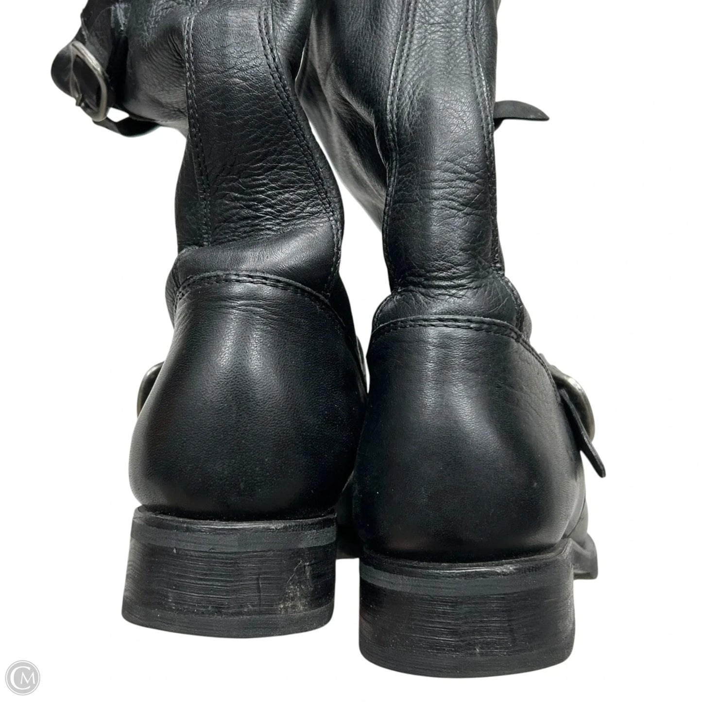 Boots Designer By Frye In Black, Size: 10