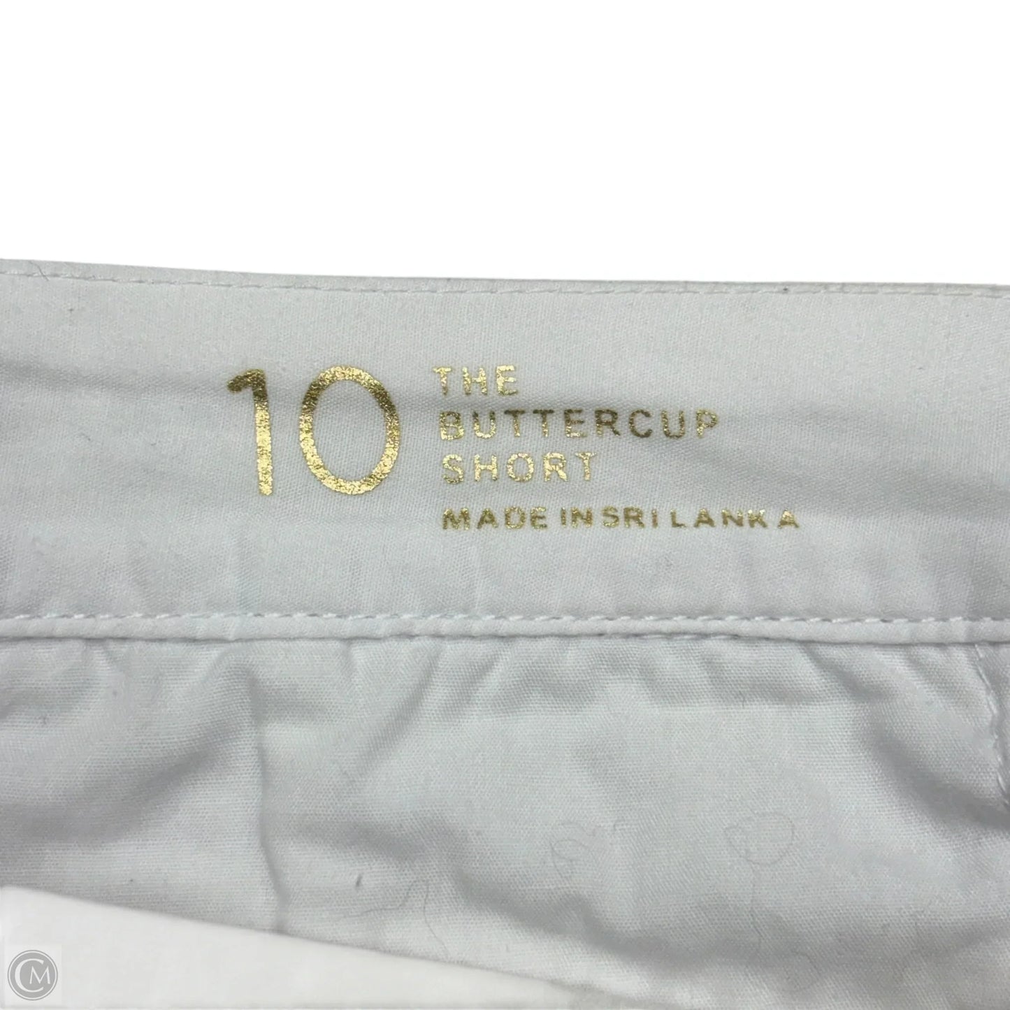 Shorts Designer By Lilly Pulitzer In White, Size: 10