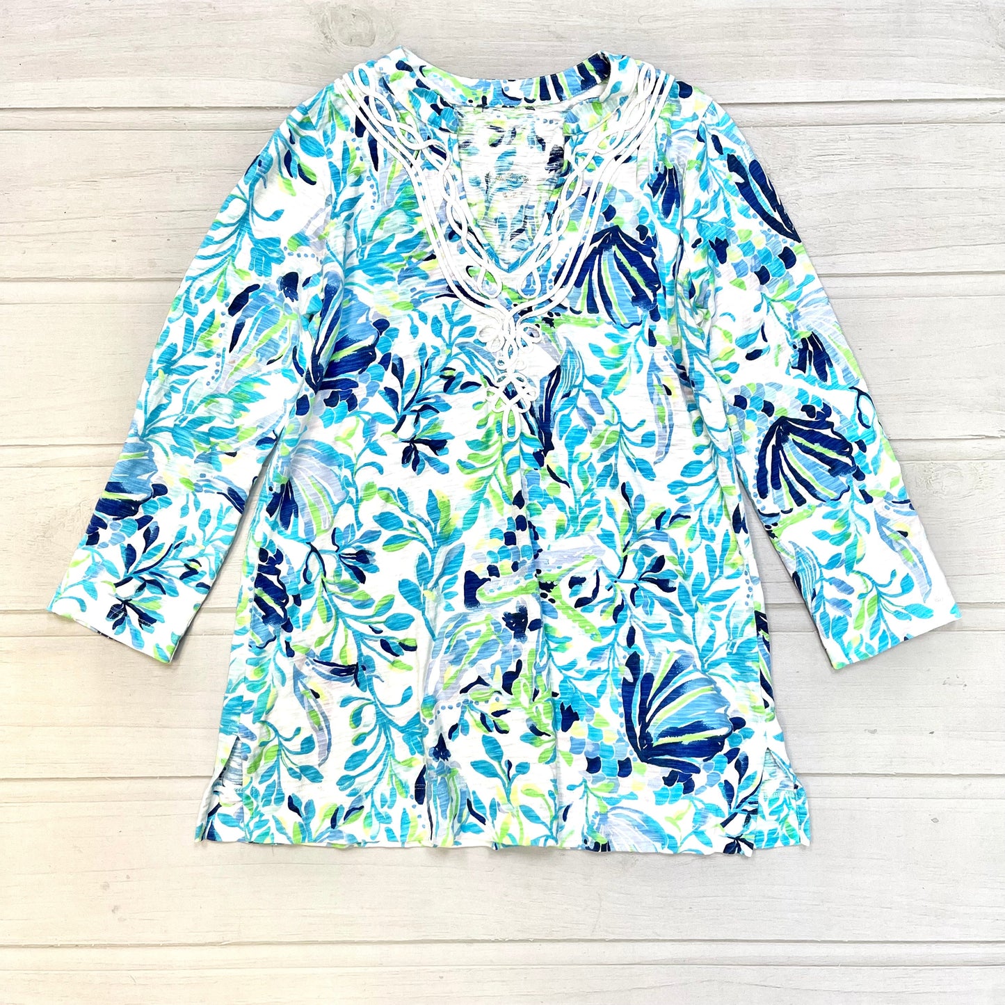 Top Long Sleeve Designer By Lilly Pulitzer  Size: S