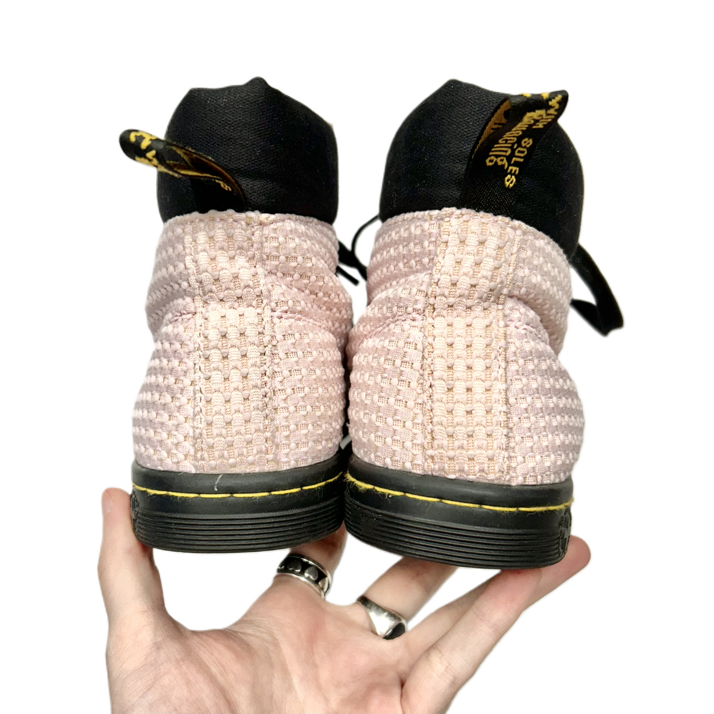 Shoes Sneakers By Dr Martens In Pink, Size: 8