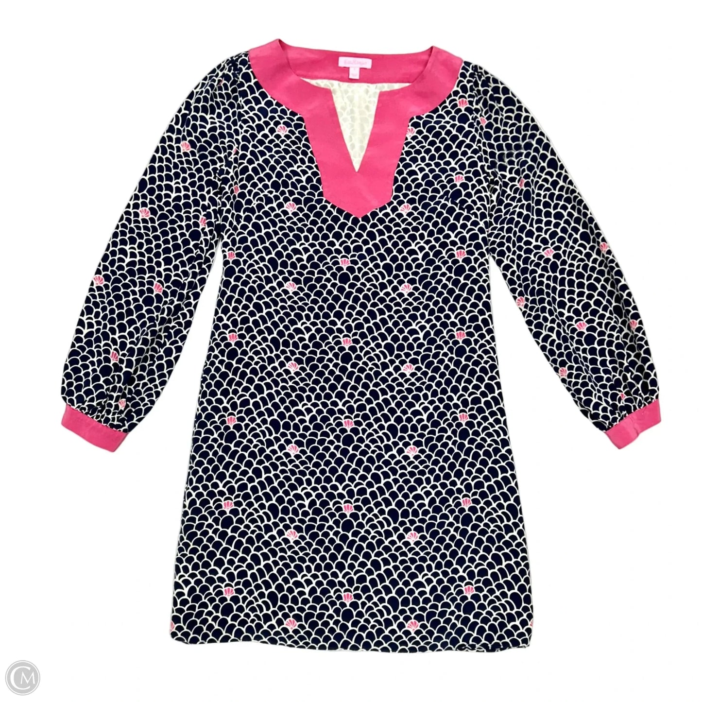 Dress Designer By Lilly Pulitzer In Blue & Pink, Size: Xs