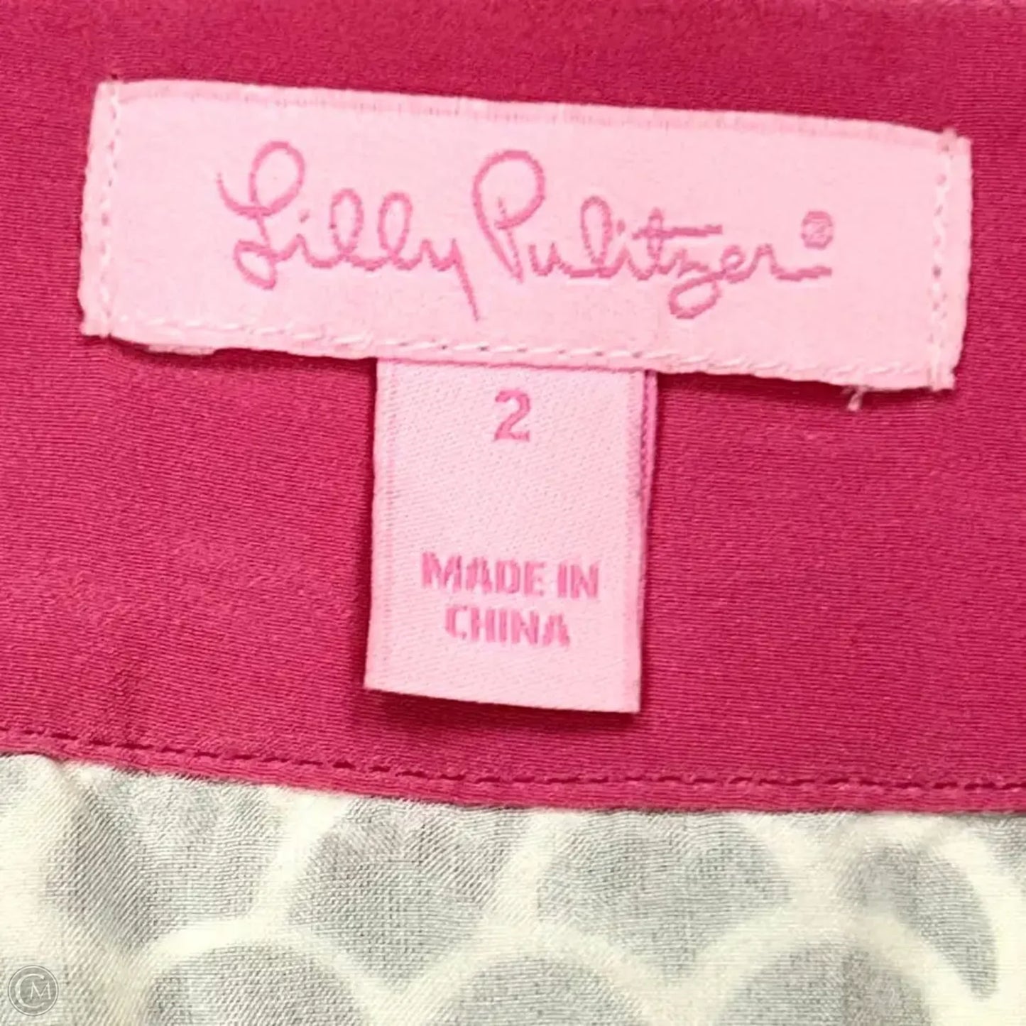 Dress Designer By Lilly Pulitzer In Blue & Pink, Size: Xs